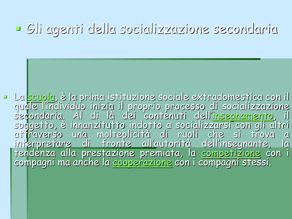 Dimensione Relazione / Interazione / Socializzazione PPT - Socializzazione PowerPoint Presentation, free download - ID:6413436