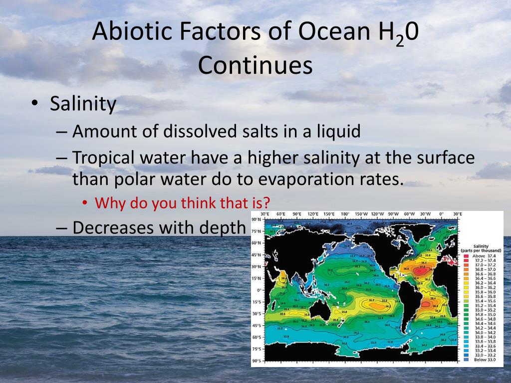 PPT Physical Properties of Ocean Water PowerPoint Presentation, free