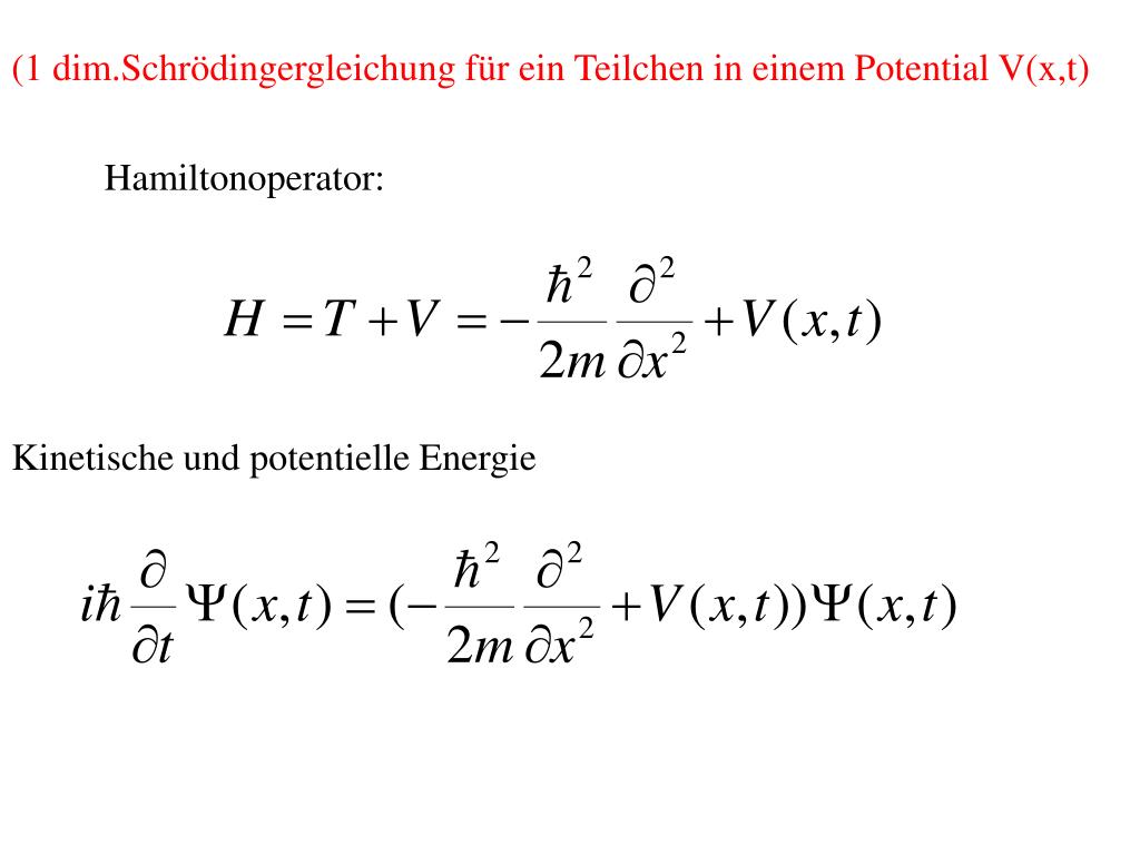 Quanten PPT - Teilchen-Welle Dualismus, Wellenpakete und das Unschärfeprinzip ...