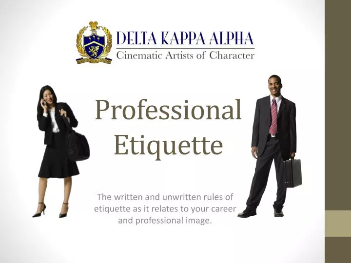 ppt professional etiquette powerpoint presentation id professional etiquette