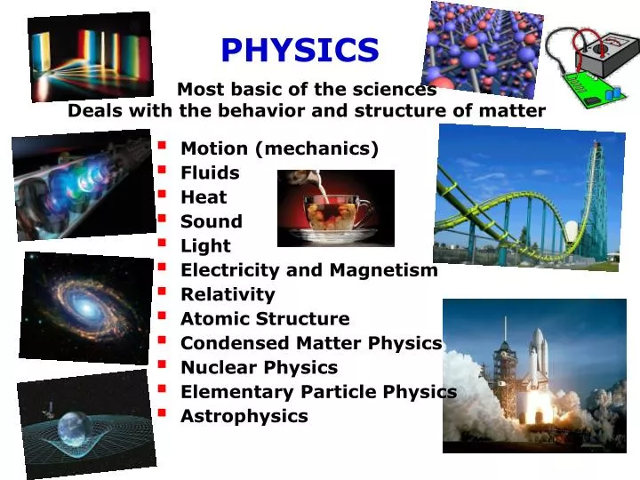 powerpoint presentation on physics topics