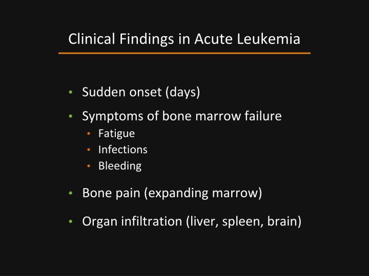 PPT - Acute Leukemia PowerPoint Presentation - ID:6417476