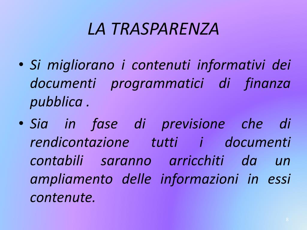 LEGGE 196 2009 visual data 7
