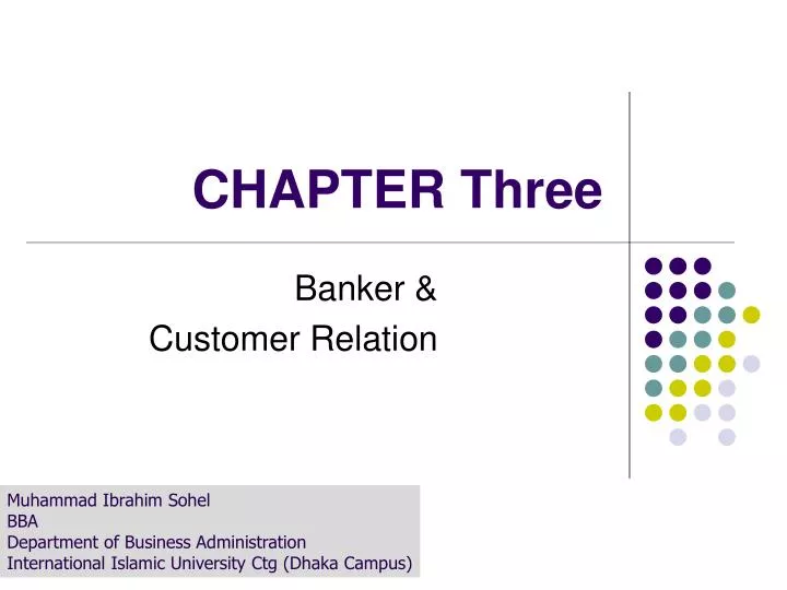 chapter three n.