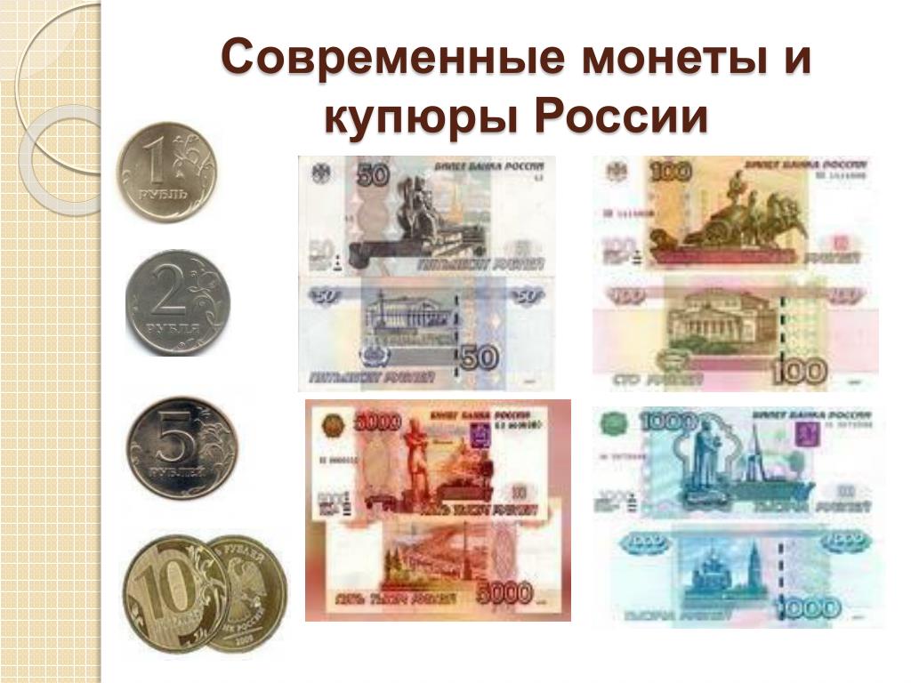 Денежная валюта рф