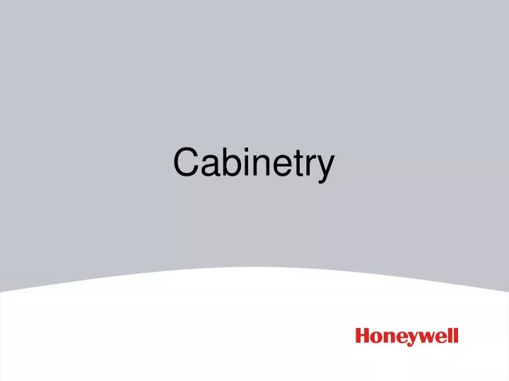 Ppt Cabinetry Powerpoint Presentation Free Download Id 6427171