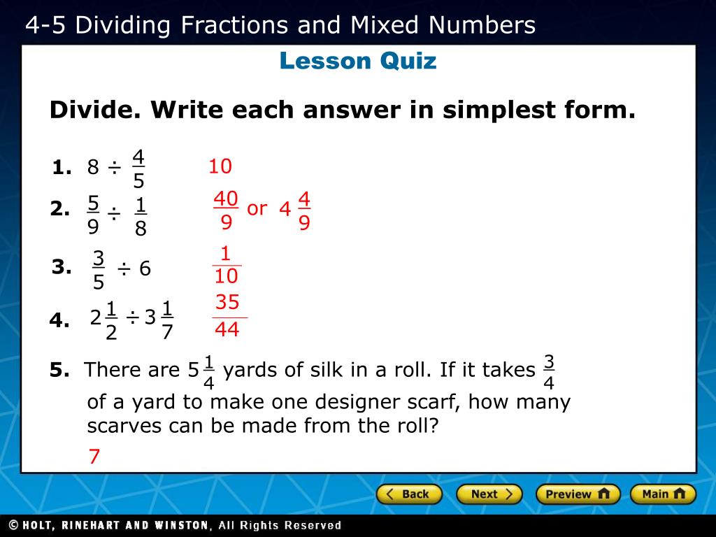 7/12 Divided By 5/9 In Simplest Form - FORM.UDLVIRTUAL.EDU.PE