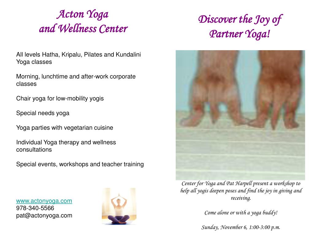 Ppt Discover The Joy Of Partner Yoga Powerpoint Presentation Free Download Id 6428097