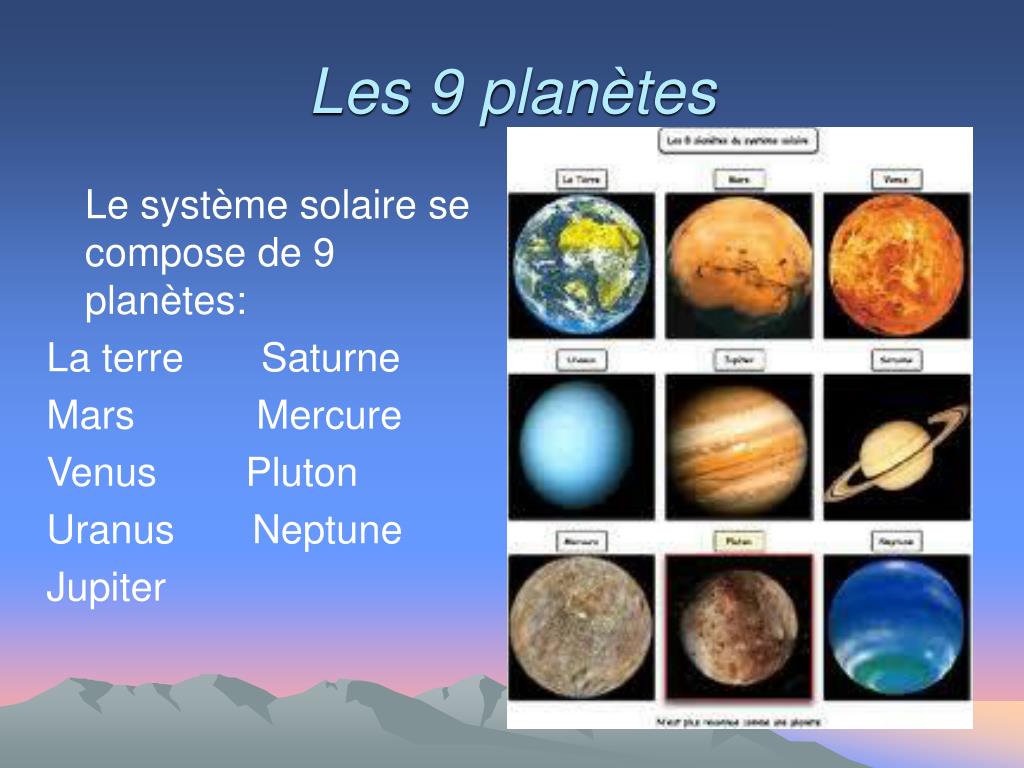 Ppt Le Système Solaire Powerpoint Presentation Free