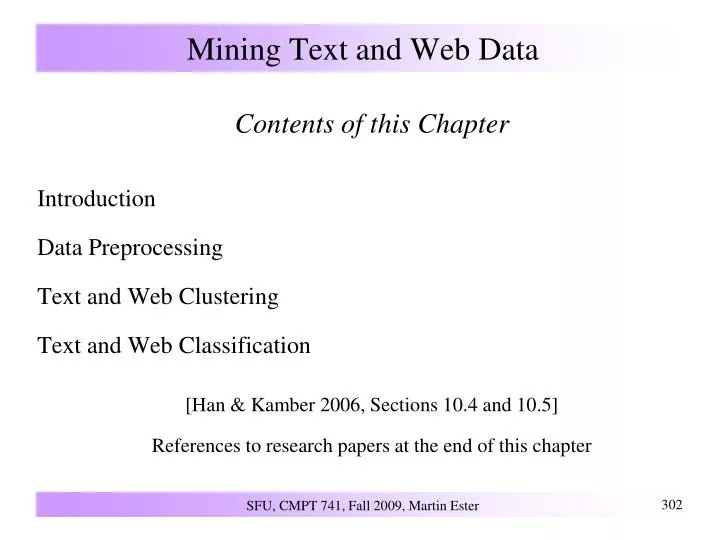 PPT - Mining Text and Web Data PowerPoint Presentation, free download ...