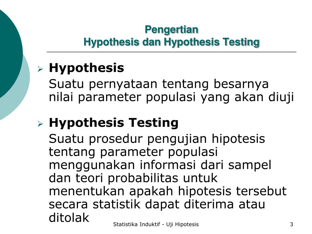 hypothesis dan word