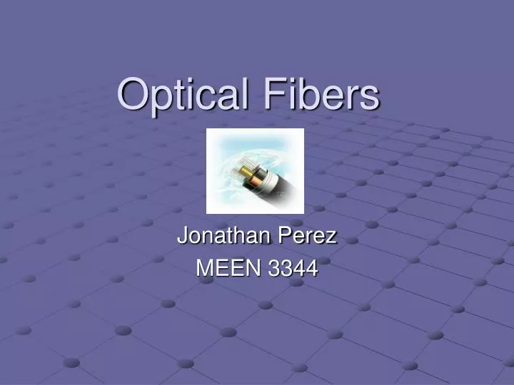 optical fibers n.