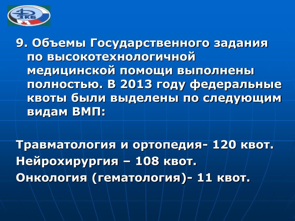 Федеральный центр по квотам. Задачи высокотехнологичной медицинской помощи. Госзадание для бюджетных учреждений здравоохранения. Приоритетные направления высокотехнологичной медицинской помощи. Федеральные квоты.