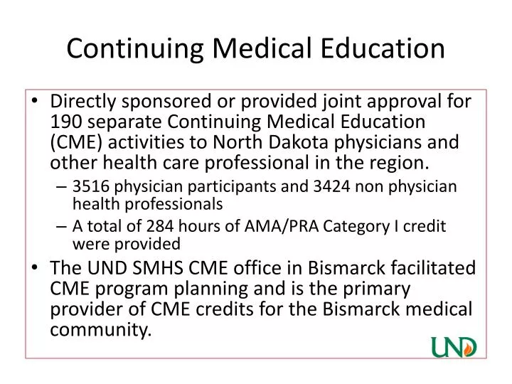 PPT Continuing Medical Education PowerPoint Presentation, free