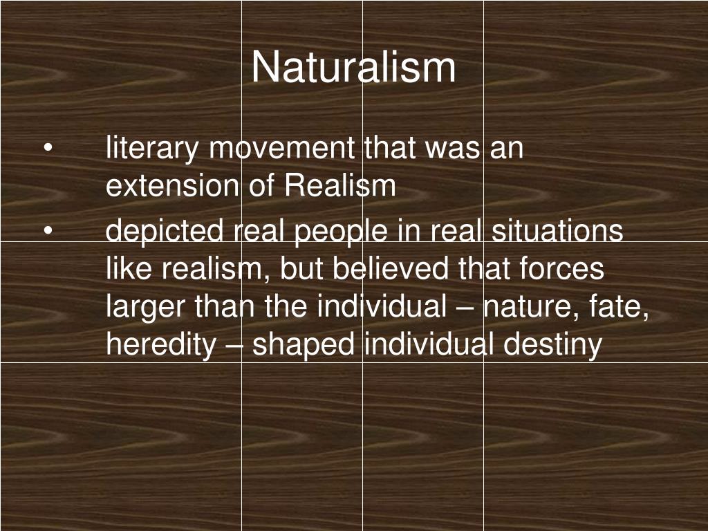 PPT - American Literature Realism and Naturalism (1850-1914) PowerPoint