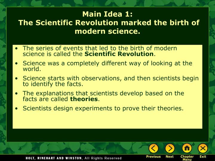 the birth of modern science Science news and science articles from new scientist. the birth of modern science Science news and science articles from new scientist.