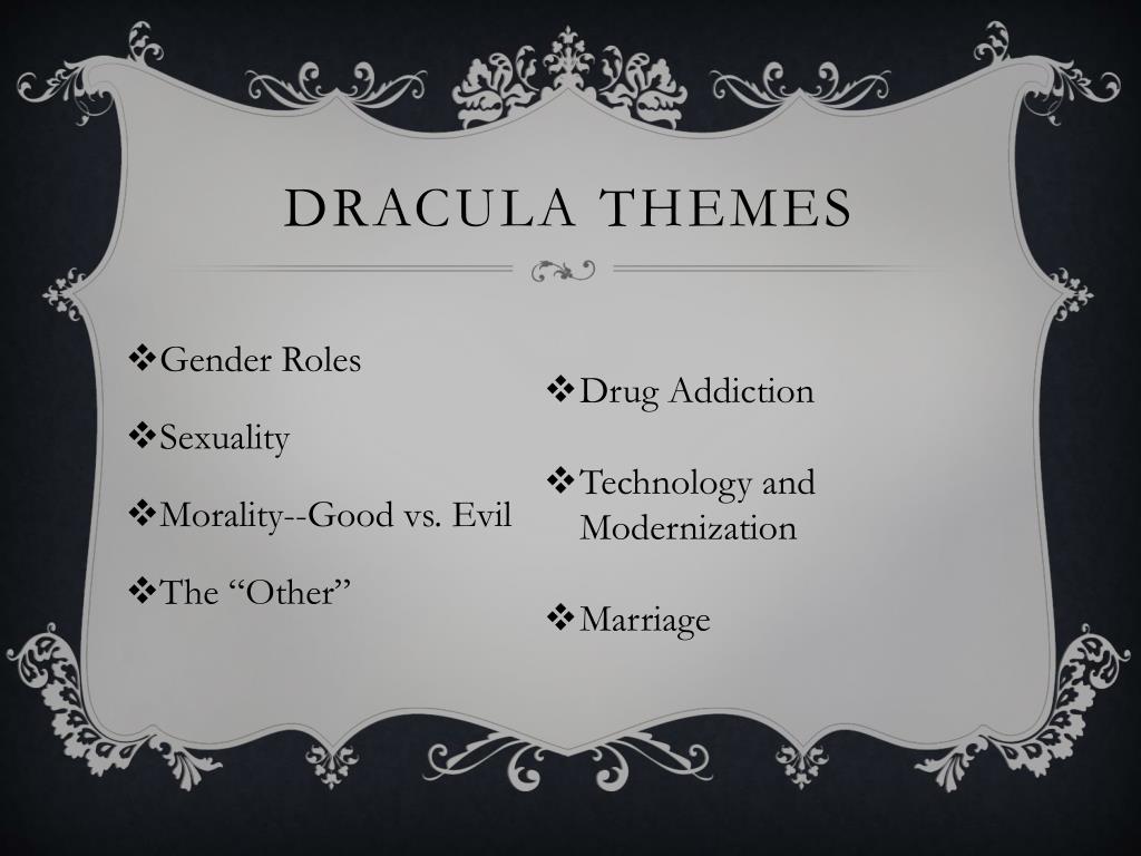 dracula themes essay