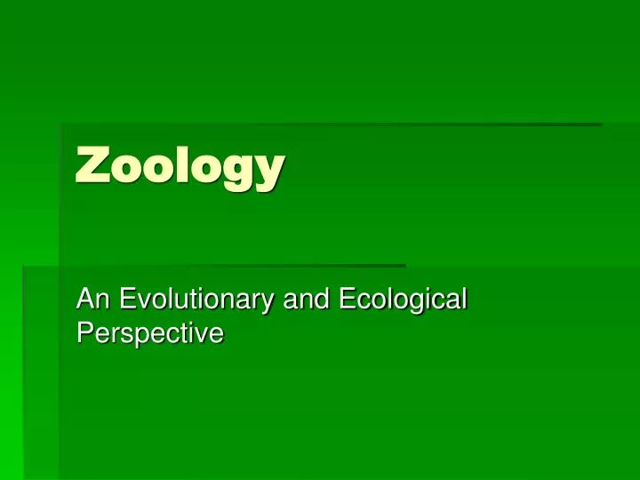 PPT Zoology PowerPoint Presentation Free Download ID 6437908