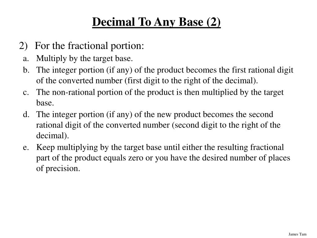 Ppt Beyond Base 10 Non Decimal Based Number Systems Powerpoint