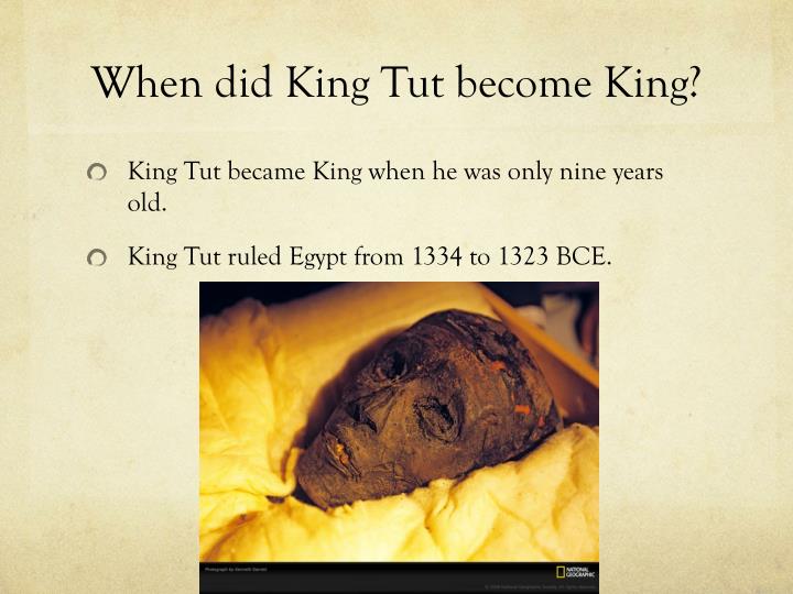 PPT Tutankhamun PowerPoint Presentation ID6444810