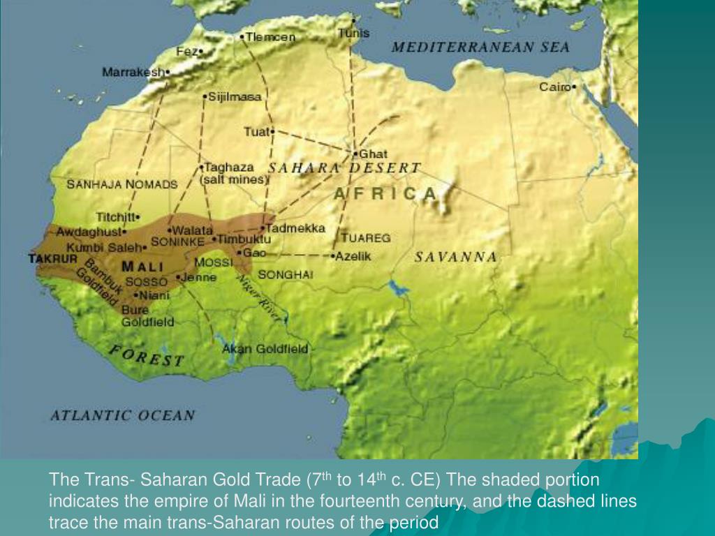 Ppt Trans Saharan Trade Powerpoint Presentation Free Download Id 6445630