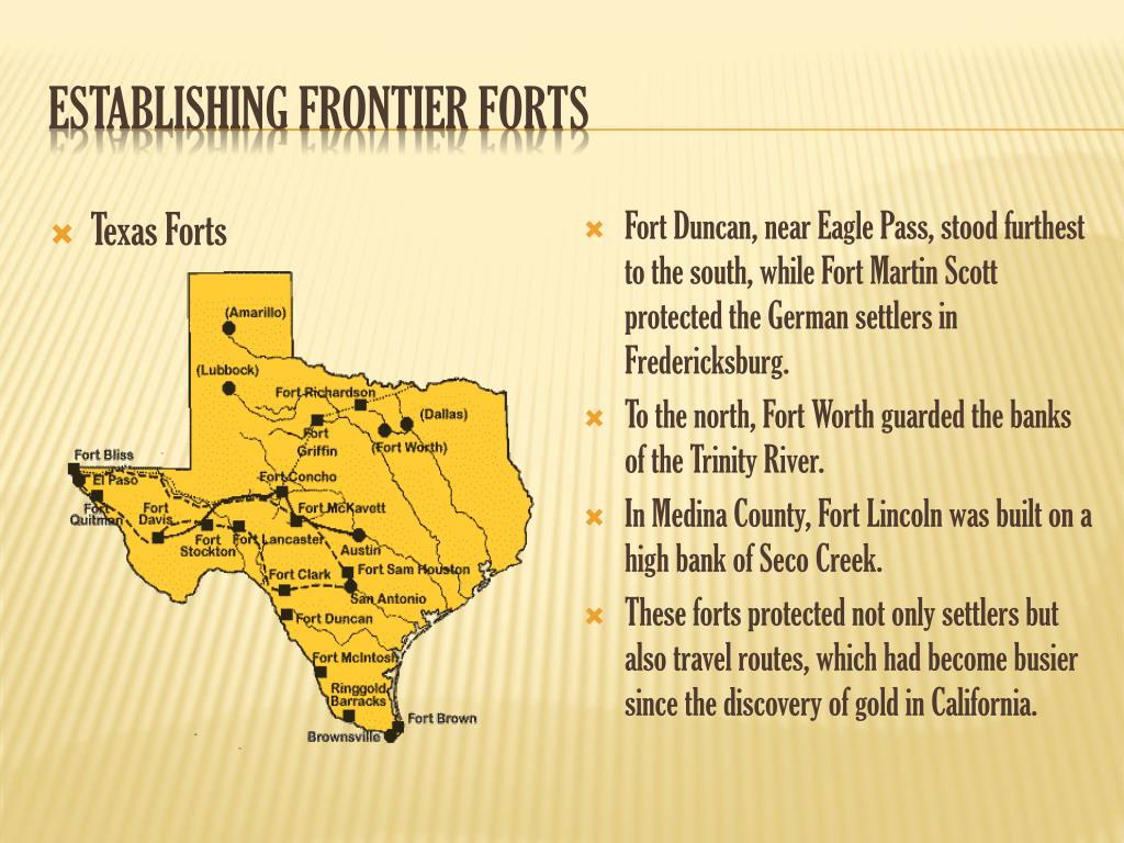 The Frontier Forts of Texas