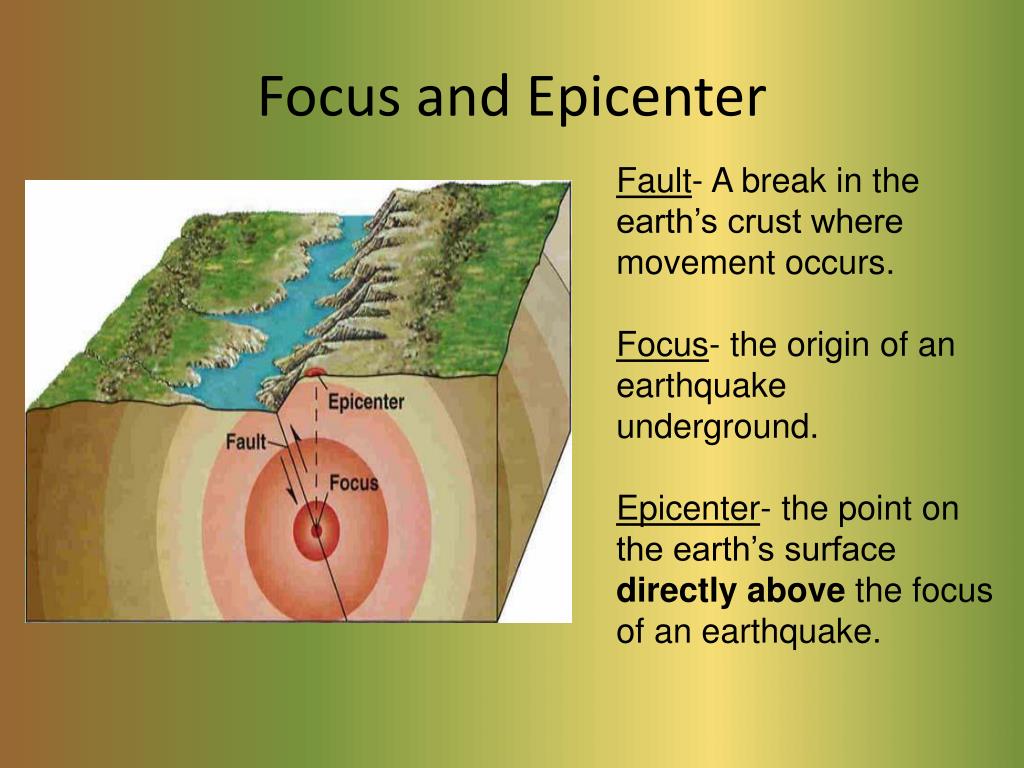 powerpoint presentation about earthquake and faults
