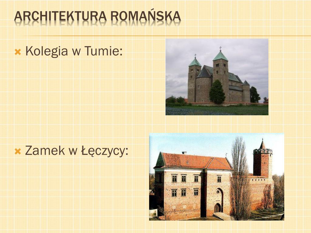 Sztuka Romańska I Gotycka Prezentacja PPT - Sztuka romańska i gotycka PowerPoint Presentation, free download