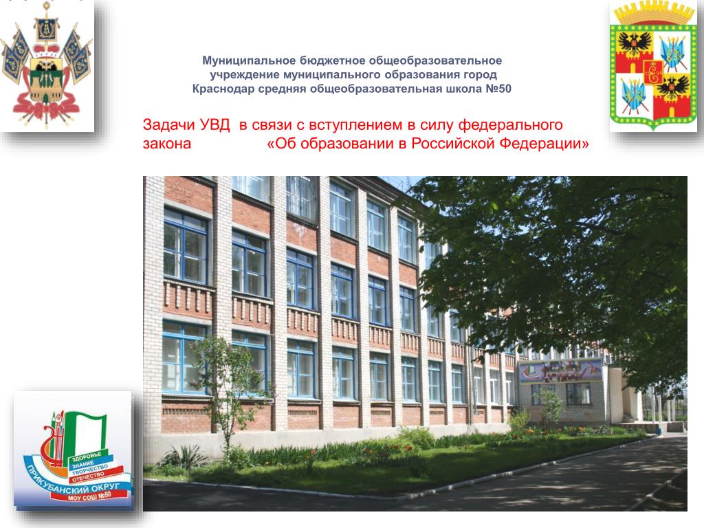 Общеобразовательные учреждения краснодара