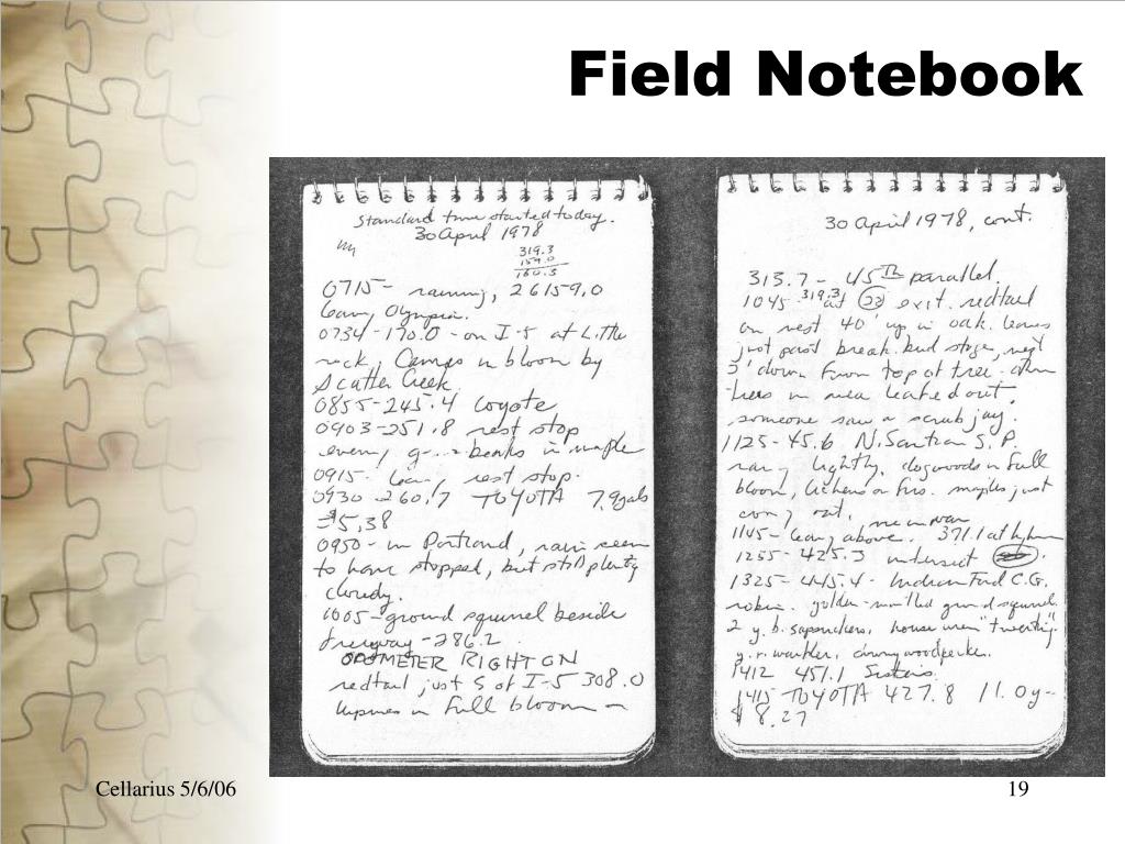 PPT Critical Tools for Professional Research Field Journals, Notebooks … and more PowerPoint