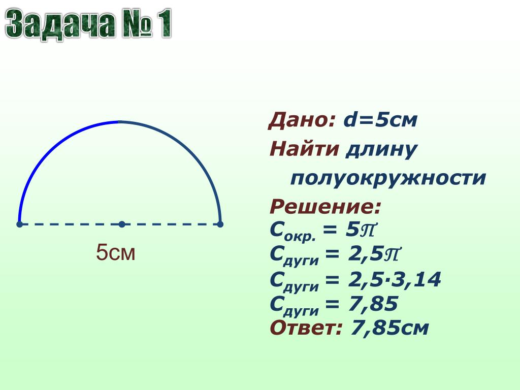 Размер полукруга. Длина полуокружности. Как найти площадь gjkerheu. Как найти длину Поу круга. Длина половины окружности формула.