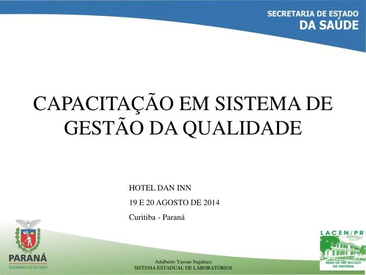 Ppt Capacita O Em Sistema De Gest O Da Qualidade Powerpoint Presentation Id