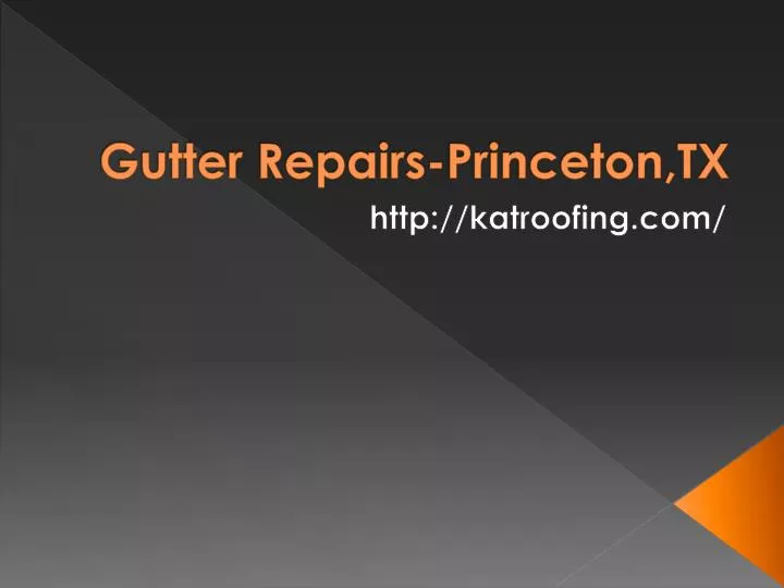 gutter repairs princeton tx n.