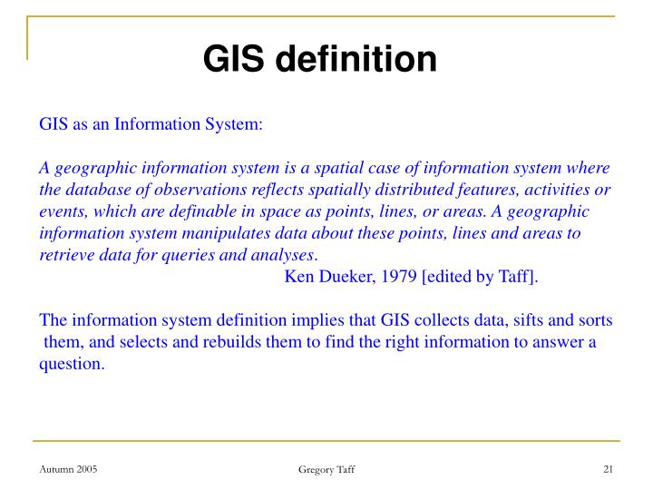 ppt esci 4515 6515 plan 6515 introduction to geographic geographic information system definition