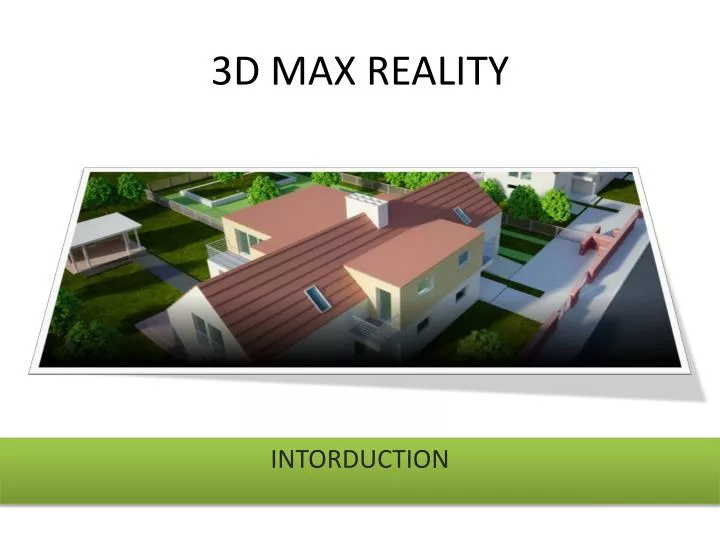 3d max reality n.