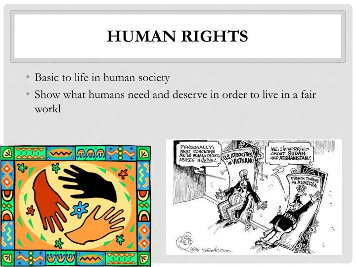presentations on human rights