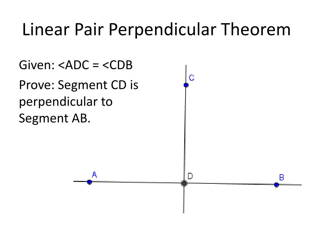 Linear Pair Theorem 8309