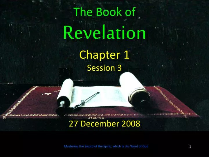 powerpoint presentation on the book of revelation