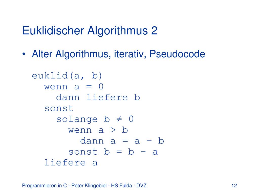 euklidischer algorithmus aufgaben mit lösungen pdf