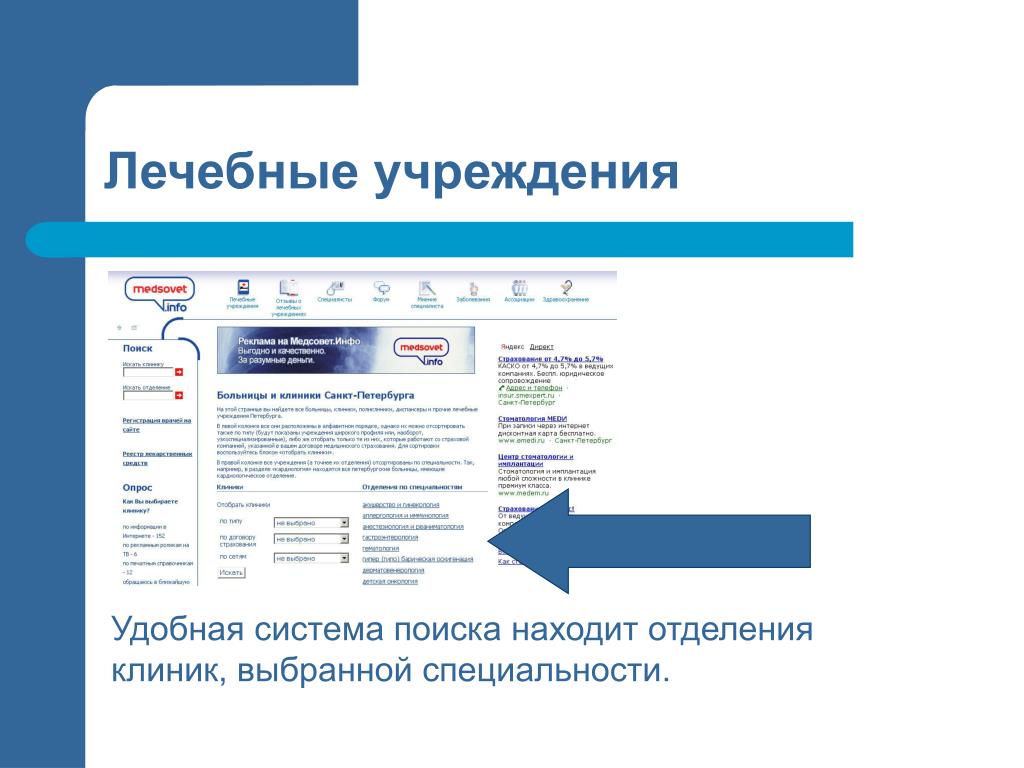 Сделаем инфо. Региональный портал медицинских.