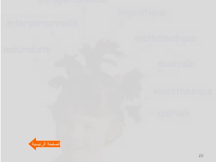 PPT الذكاءات المتعددة في التعليم Multiple Intelligences PowerPoint