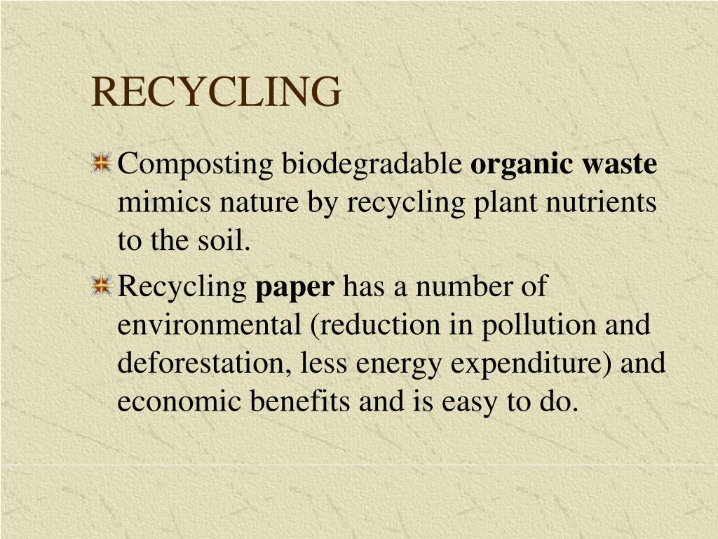 PPT - Waste Disposal and Recycling PowerPoint Presentation, free ...