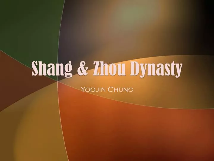shang zhou dynasty n.