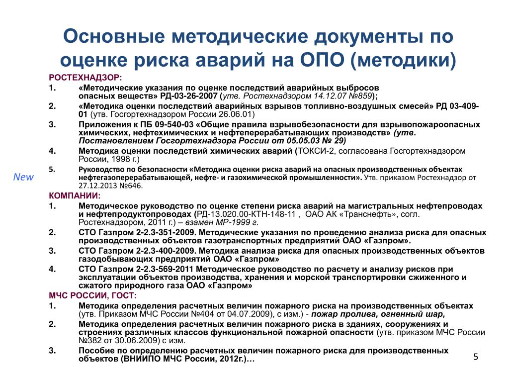 Мероприятия по ликвидации опасного производственного объекта