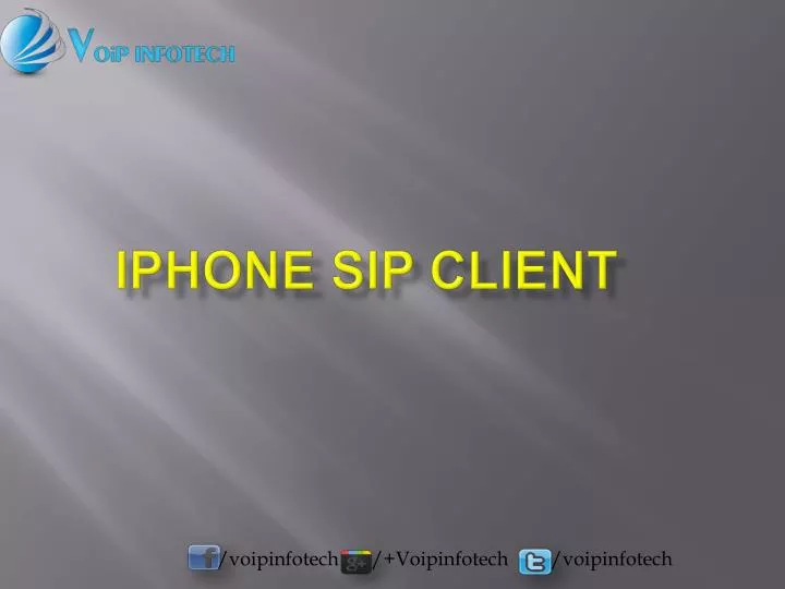 iphone sip client n.