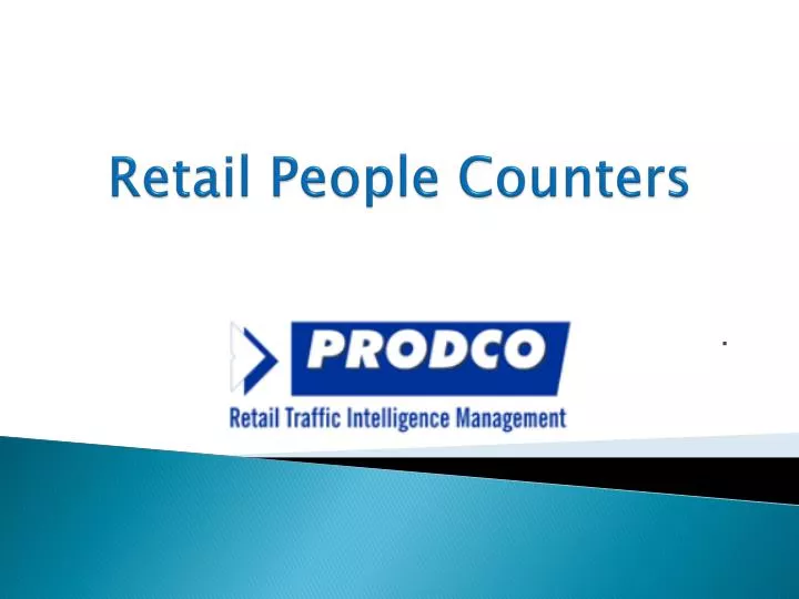 retail people counters n.