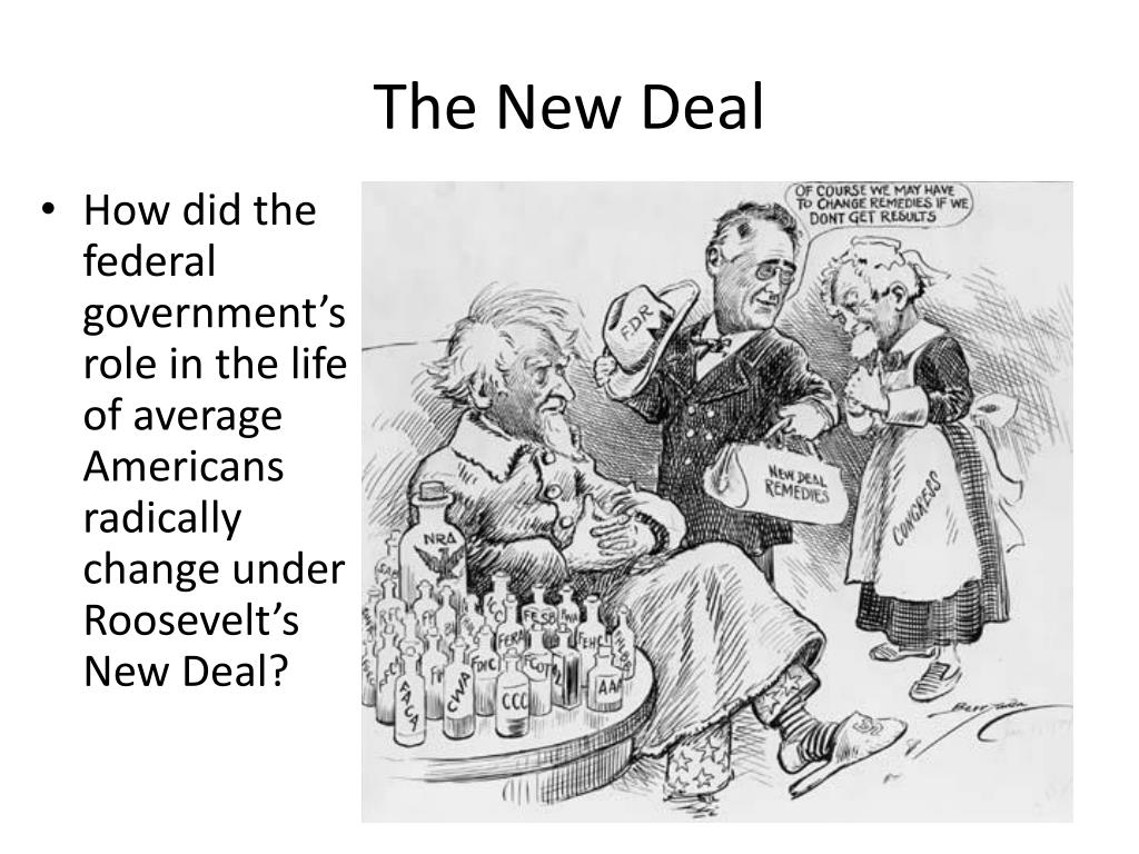 PPT The New Deal PowerPoint Presentation, free download ID6494467