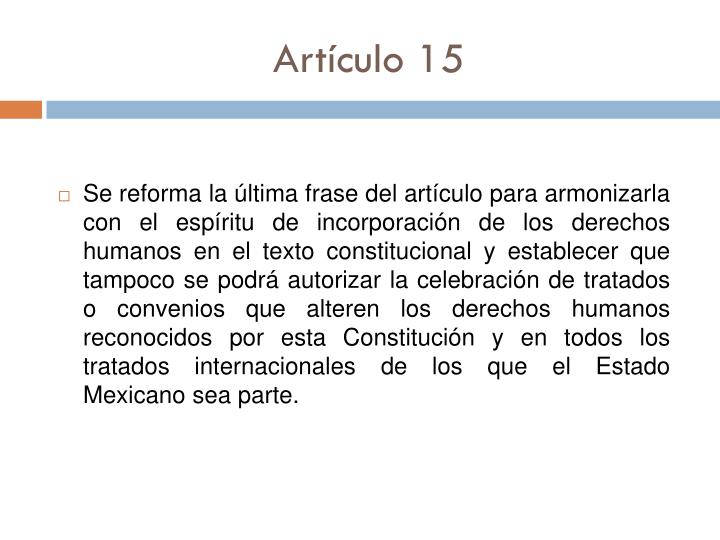 PPT - Reformas constitucionales: Derechos Humanos AMPARO PowerPoint