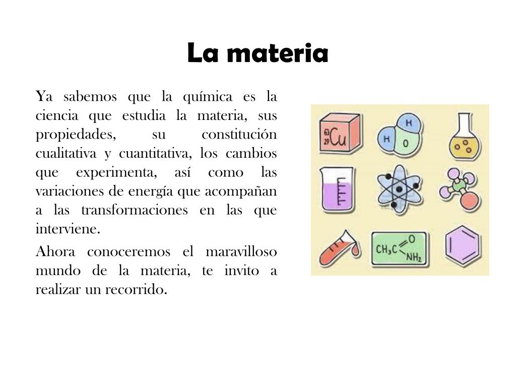 Ciencia Que Estudia La Materia Y La EnergÃ­a Gias