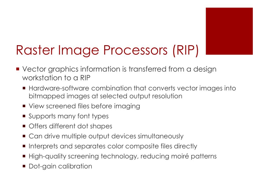 raster image processors change job setting raster image processors change job setting